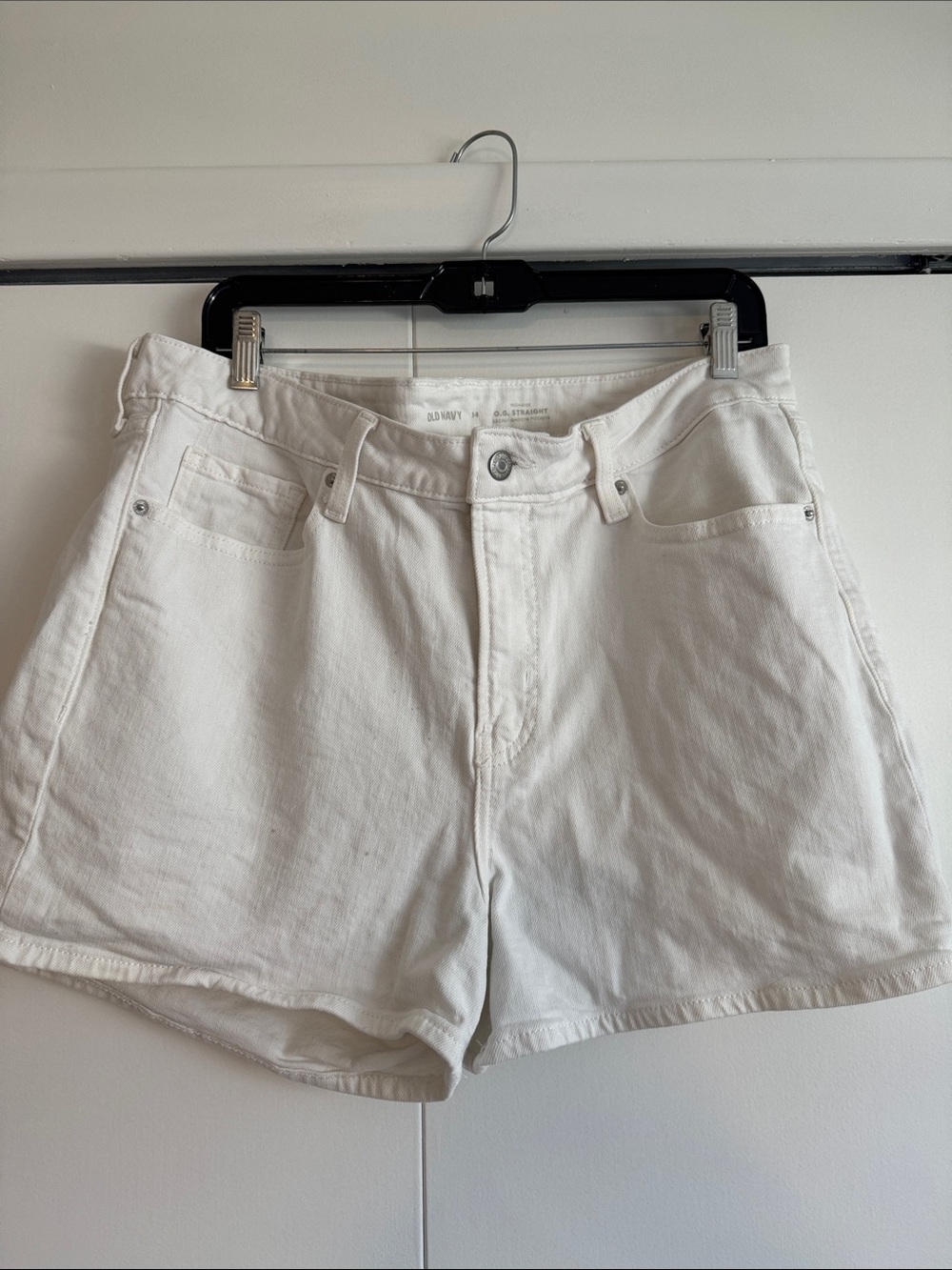 Old Navy White Denim Shorts
